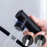 3 Hole Basin Faucet with Pull Down Sprayer Modern Sink Faucet