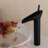 Black Single Handle Antique Oil-rubbed Bronze Sink Faucet