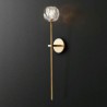 Diamond Shape Wall Sconce Brass Wall Lamp Hallway Living Room Light Nordic Crystal Wall Light