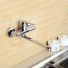 Widespread Sink Faucet Wall Mounted Kitchen Faucet Chrome