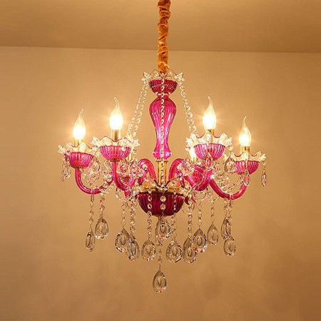 Elegant Pendant Light Living Room Dining Room European Crystal Chandelier