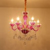 Elegant Pendant Light Living Room Dining Room European Crystal Chandelier