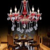 Elegant Pendant Light Living Room Dining Room European Crystal Chandelier