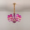 Elegant Pendant Light Living Room Dining Room European Crystal Chandelier