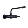 Matte Black Wall Mount Kitchen Mixer Faucet