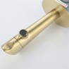 Brass Bathroom Taps Mixer Faucet Wall Mounted Basin Faucet