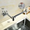 Modern Chrome Kitchen Tap Creative Modern Pot Filler Faucet