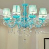 Dining Room Living Room Creative Crystal Chandelier European Elegant Pendant Light