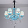 Dining Room Living Room Creative Crystal Chandelier European Elegant Pendant Light