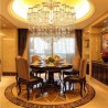 Dining Room Living Room Luxury Crystal Chandelier European Gold Pendant Light