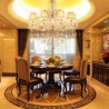 Dining Room Bedroom European Crystal Chandelier Stylish Gold Pendant Light