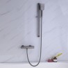 Modern Wall Mounted Bathtub Faucet Tub Spout With Handheld Shower