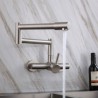 Wall Mounted Stainless Steel Pot Filler Faucet Kitchen Sink Tap