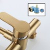 Wall Mount Kitchen Faucet in Luxurious Golden