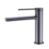 Modern Brass Basin Tap Single Lever Countertop Faucet Optional Colors: Brushed Gold/Gun Grey/Black