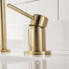 Bathroom Single Handle Mixer Tap with Brushed Gold Basin Faucet