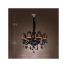 Luxury Modern Black Chandelier Crystal Living 8 Light Black Crystal Chandelier