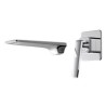 Waterfall Basin Tap with Brass Split Wall Mounted Faucet