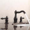 ORB/Gold Optional Antique Style Brass Basin Faucet Split Basin Mixer Tap