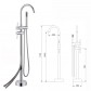 Bathtub Fillers For Bathtubs With Handheld Showers Freestanding Floor Tub Faucets With Wall Inlet