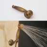 Traditional Wall Mounted Bathroom Shower Mixer Faucet Set with Handheld Shower and Tub Spout