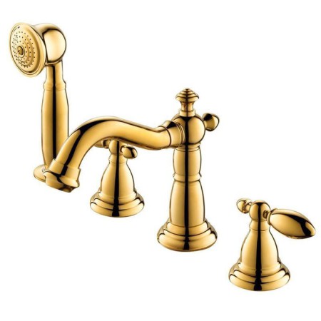 Bathtub Faucet Set in Brass