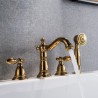 Bathtub Faucet Set in Brass