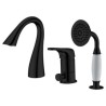 Optional Colors: Chrome/Black/Brushed Gold Modern Simple Bathtub Faucet