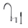 Deck Mounted Bath Tap Single Handle Brass Bathtub Faucet