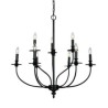 Elegant Creative Light Warmth Lighting Dining Room Light Classical Farmhouse Candle Chandelier