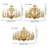 Modern Luxury Crystal Ceiling Light Home Lighting Creative Lamp Living Room Lighting