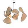 Natural Simple Hand Weaved Woven Bamboo Pendant Light For Bedroom