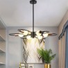 6-Light Classic Petals Ceiling Hanging Light Kitchen Dining Room Rustic Chandelier