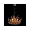 Rustic Cascade Ceiling Light 6-Light Farmhouse Chandelier