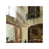 6 Light Dining Room Living Room Bedroom Ceiling Light Rustic Cascade Chandelier Lighting Artistic