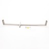 Adjustable Square Slide Shower Bar in Brushed Nickel Solid Brass Shower Slide Bar