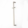 Adjustable Square Slide Shower Bar in Brushed Nickel Solid Brass Shower Slide Bar