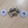 Decorative Stainless Steel Faucet Accessories Pipe Fitting Parts (With Valve Function)