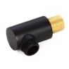 Shower Hose Connector Solid Brass Wall Mounted Handshower Water Supply Elbow