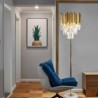 Nordic Light Luxury Crystal Floor Lamp 40*160cm Decorative Standing Light