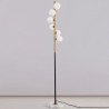 Nordic Bedroom Bedside Light Modern Marble Floor Lamp Glass Ball Standing Luminaire