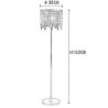 New Luxury Modern Crystal Stand Floor Lamp For Living Room Bedroom