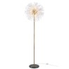 Luxury Marble Bedroom Living Room Standing Lamp Nordic Crystal LED Dandelion Floor Lamp