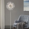 Luxury Marble Bedroom Living Room Standing Lamp Nordic Crystal LED Dandelion Floor Lamp