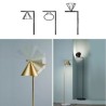 Nordic Cone Shade Floor Lamp Rotatable 180 Degrees For Bedrooms And Living Rooms