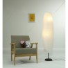 Contractile Style Standing Lamp For Bedrooms With White Paper Shade