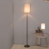 Simple Design Tall Reading Pole Lamp Standing Light Silver Modern Standing Lamp