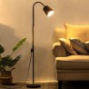 Rustic Farmhouse Reading Lamp For Living Room Industrial Floor Lamp