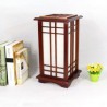 Bedroom Study Floor Standing Lighting Classical Lantern Wooden Large Floor Lamp