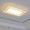 Simple Modern Rectangular Crystal Lamp For Living Room LED Crystal Ceiling Lamp